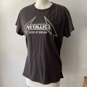 MadeWorn Metallica Metal Tee Size M